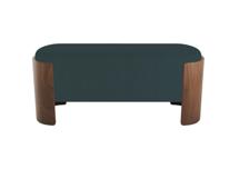 Банкетка Ellipsefurniture Банкетка Lagom 100 см (синий, орех) арт. LG010316500301