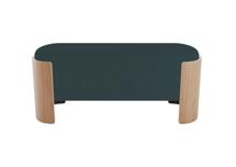 Банкетка Ellipsefurniture Банкетка Lagom 100 см (синий, натуральный дуб) арт. LG010316500201