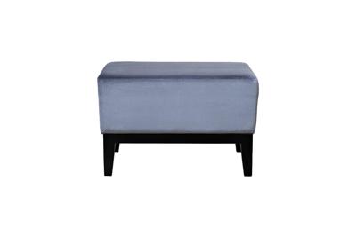 Банкетка Garda Decor Банкетка Стелла(Stella) 60 прямоугольная синяя Velv-Sin 60*38*40см арт. STELLA-60-VELV SIN