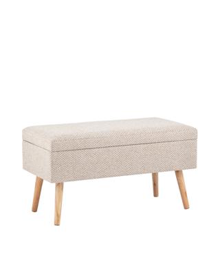 Банкетка Stool Group Банкетка Сторми с ящиком бежевый арт. УТ000039388