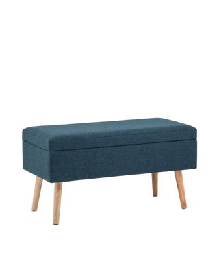 Банкетка Stool Group Банкетка Сторми с ящиком темно-синий арт. УТ000039386
