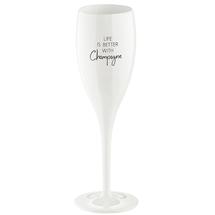 Бар Koziol Бокал для шампанского cheers, no 1, life is better with champagne, superglas, 100 мл арт. 3916525