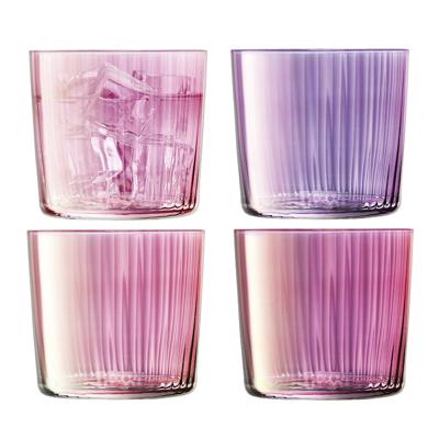 Бар LSA International Набор низких стаканов gems, 310 мл, гранат, 4 шт. арт. G060-09-149