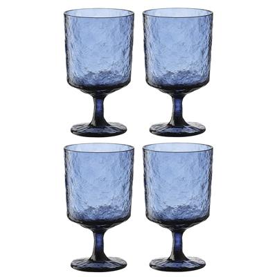 Бар ЯЯЯ Набор бокалов из акрила arctic для вина, 280 мл, синий, 4 шт. арт. LJ0000346