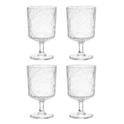 Бар ЯЯЯ Набор бокалов из акрила arctic для вина, 280 мл, прозрачный, 4 шт. арт. LJ0000430