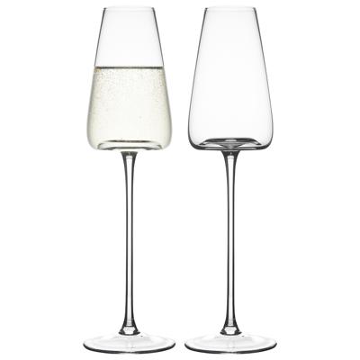 Бар ЯЯЯ Набор бокалов для шампанского sheen, 240 мл, 2 шт. арт. HM-LJ-SH-CHGLS240-2