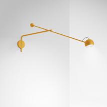 Бра ARTEMIDE Настенный светильник Ixa Arm Yellow арт. 1114040A