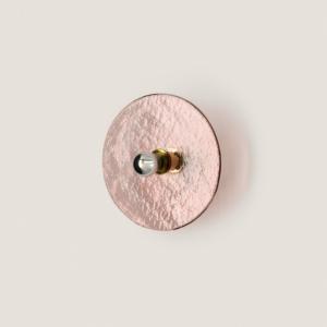 Бра Aromas del Campo Бра Nold цоколь 5 см металл Shiny gold/розовое стекло 1226 арт. 280518