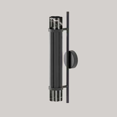 Бра Aromas del Campo Настенный светильник Tasta матовый черный/черный мрамор арт. 481595