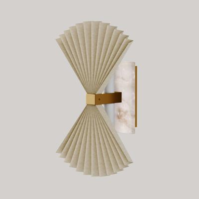 Бра Aromas del Campo Настенный светильник Hita состаренное золото/белый мрамор арт. 481549