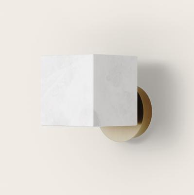 Бра Aromas del Campo Настенный светильник Cubic золотой металл арт. 432101