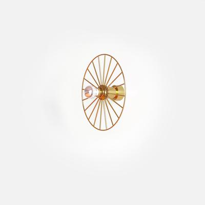 Бра Aromas del Campo Бра Wheel 30 см золотой + цоколь 5 см золотой арт. 085472