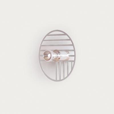 Бра Aromas del Campo Настенный светильник Line с цоколем 10 см хром арт. 118737