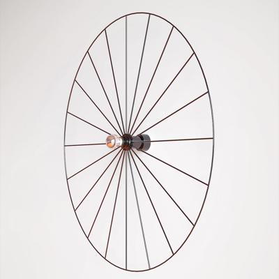 Бра Aromas del Campo Бра Wheel 90 см черный + цоколь 5 см черный арт. 092262