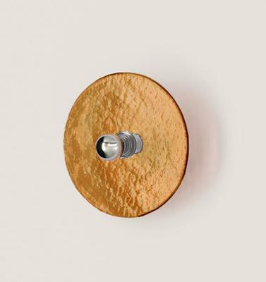 Бра Aromas del Campo Бра Nold цоколь 5 см хромированный металл/янтарное стекло 1226 арт. 461512