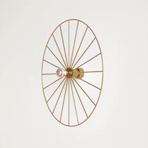 Бра Aromas del Campo Бра Wheel 60 cm золотой + цоколь 25 cm золотой арт. 293056
