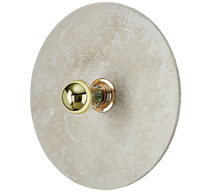 Бра Aromas del Campo Бра Kassy 30 см керамика + цоколь 10 см черный металл арт. 092230