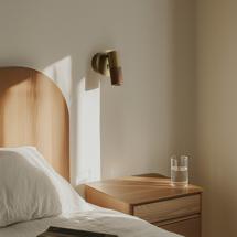 Бра Aromas del Campo Бра Tura C оранжевая кожа/золотой металл арт. 434557