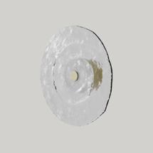 Бра Aromas del Campo Круглый настенный светильник Lida матовая латунь 60 см арт. 481537