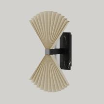 Бра Aromas del Campo Настенный светильник Hita матовый черный/черный мрамор арт. 481547