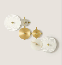 Бра Aromas del Campo Бра Abby 6L золотое + диски 1096/35, 1097/20, 2x1132/50, 1038/25, 1038/35 арт. 498996