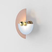 Бра Aromas del Campo Бра Haban 2 диска 35 см / 25 см  + цоколь 5 см золотой арт. 155851