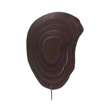 Бра Bergenson Bjorn Светильник настенный fluid, 32х44 см, молотый кофе арт. BB0000736