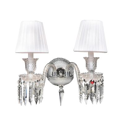 Бра Delight Collection Настенный светильник Baccarat 2 clear арт. ZZ86303-2W