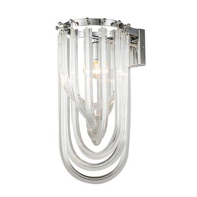 Бра Delight Collection Настенный светильник Murano 1B chrome арт. KR0116W-1B chrome