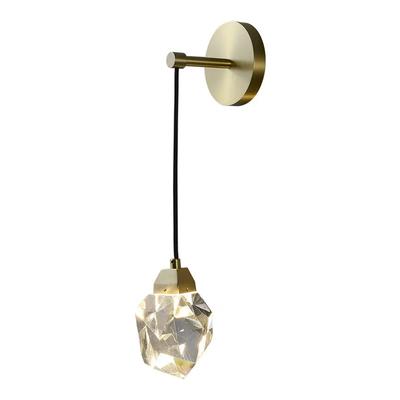Бра Delight Collection Настенный светильник 9701W brass/clear арт. 9701W brass