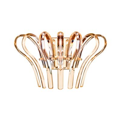 Бра Delight Collection Настенный светильник Tiella 270 gold/amber арт. 4424-270 ti-gold/amber