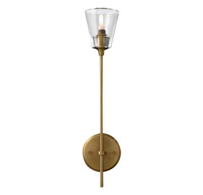 Бра Delight Collection Настенный светильник Torche De Verre 1 light gold арт. 8614W/D gold
