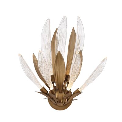 Бра Delight Collection Настенный светильник W168416-7 bronze/clear арт. W168416-7 bronze/clear