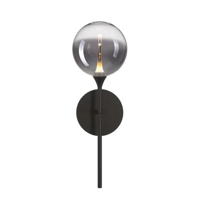 Бра Delight Collection Настенный светильник MB23001045H-1B black/smoky арт. MB23001045H-1B black/smoky