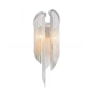 Бра Delight Collection Настенный светильник AC3001-2W silver арт. AC3001-2W silver