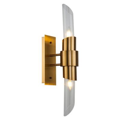 Бра Delight Collection Настенный светильник Tycho 2 brass арт. KM0987W-2 brass