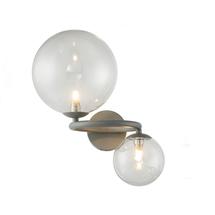 Бра Delight Collection Настенный светильник Wendt 2 grey/clear арт. KG1202W-2 grey/clear