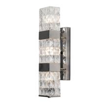 Бра Delight Collection Настенный светильник BRWL7034-3 chrome арт. BRWL7034-3 chrome