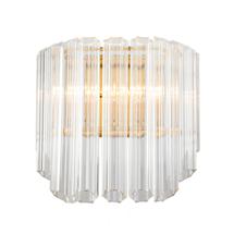 Бра Delight Collection Настенный светильник Vittoria 2C brass/clear арт. KG0769W-2C brass