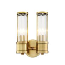 Бра Delight Collection Настенный светильник Allen 7001-2 brass арт. BRWL7001-2-AB