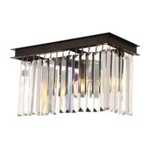 Бра Delight Collection Настенный светильник Odeon 2A black/clear арт. KR0387W-2A black/clear
