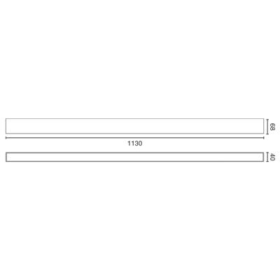 Бра Faro Бра Via EVO UP&amp;DOWN 1130 51+21W 4000K белый арт. 131518