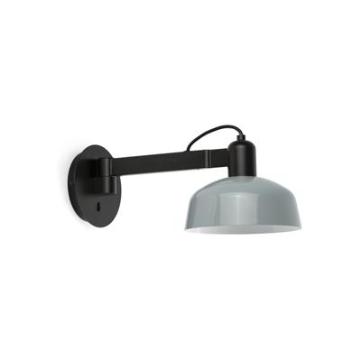 Бра Faro Настенный светильник TATAWIN серо-голубой 1xE27 арт. 219563