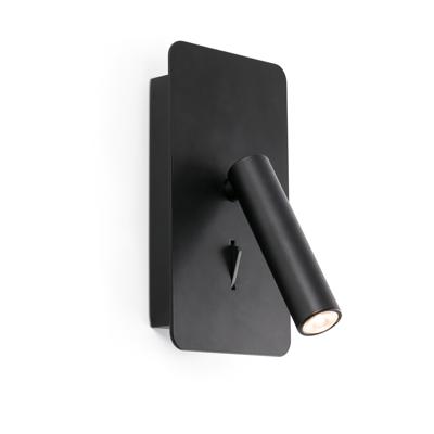 Бра Faro SUAU USB C Черный настенный светильник для чтения USB C LED 3W арт. 220851