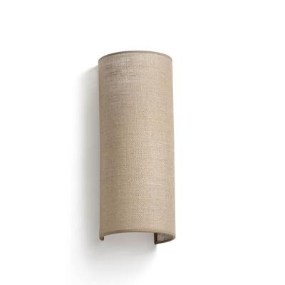Бра Faro Настенный светильник Otton R Round Jute вертикальный 2xE27 арт. 152518
