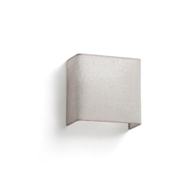 Бра Faro Настенный светильник Otton SQ 200 SQ из льна 200x205x108 арт. 152517