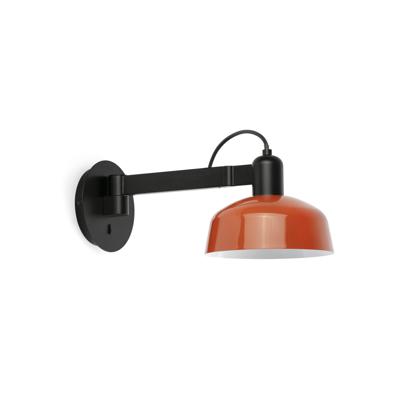 Бра Faro Настенный светильник TATAWIN красно-оранжевый 1xE27 арт. 219565