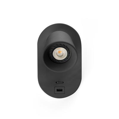 Бра Faro Настенный светильник CORB USB C черный арт. 220699