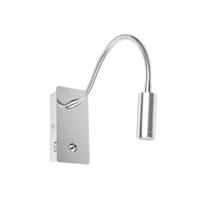 Бра Faro JULIET USB C Chrome настенная лампа с ридером LED 3W 3000K арт. 220765