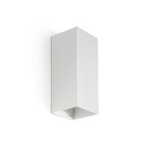 Бра Faro Настенный светильник LUNE квадратный белый с рифлением 2xGU10 арт. 220757